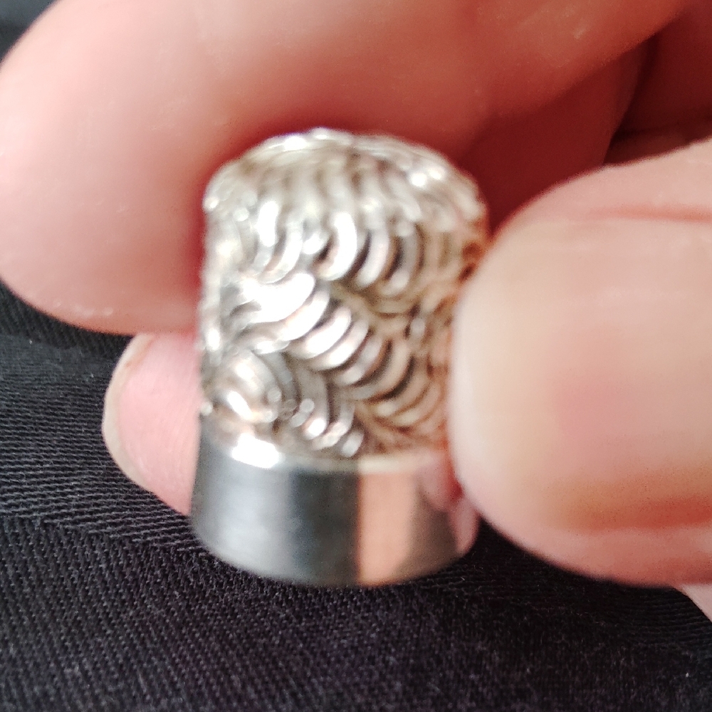 Classic Sterling Silver Thimble - image 4